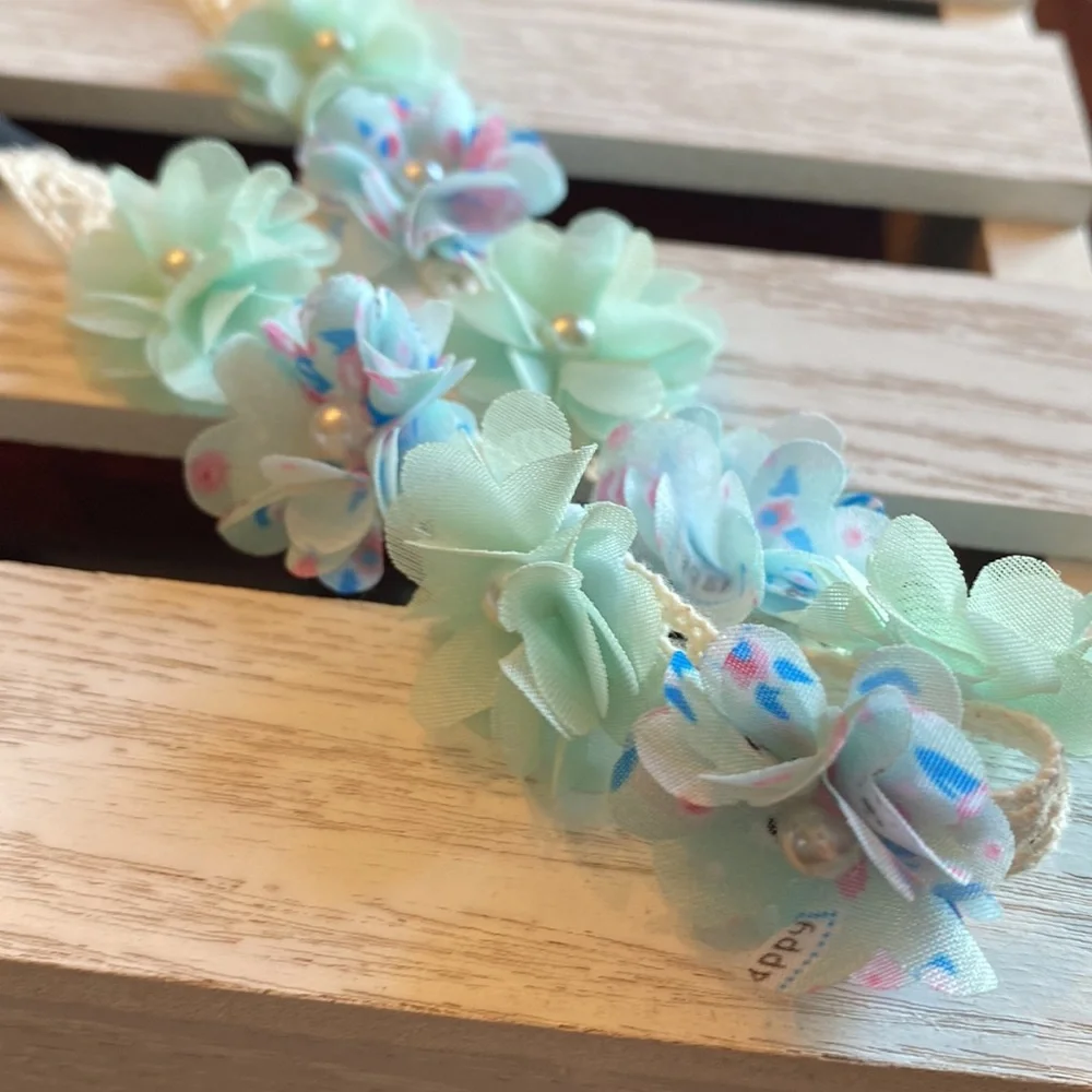 Pastel Flower Spring Headband